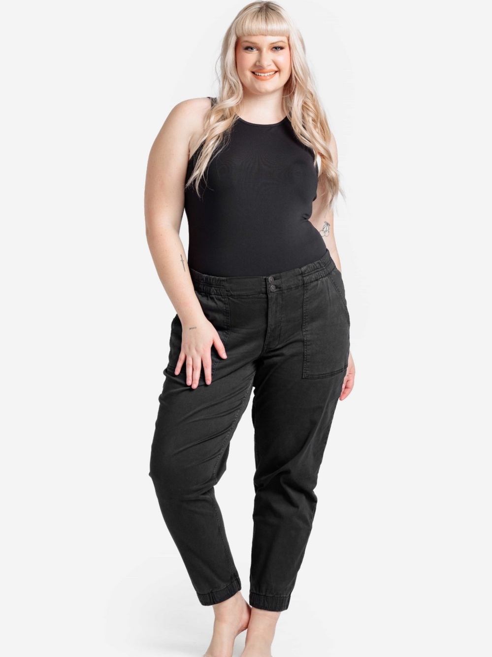 Lularoe patch pocket pants joggers in black brand new women’s size 20